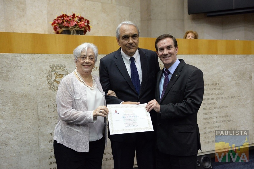 Associação Paulista Viva é homenageada na Câmara Municipal de São Paulo